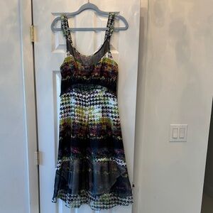 Timo Weiland Multicolor High Low Dress